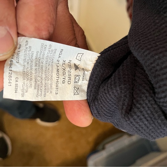 Wrangler Red‎ and Black Lightweight Shirt Jacket - Picture 6 of 6